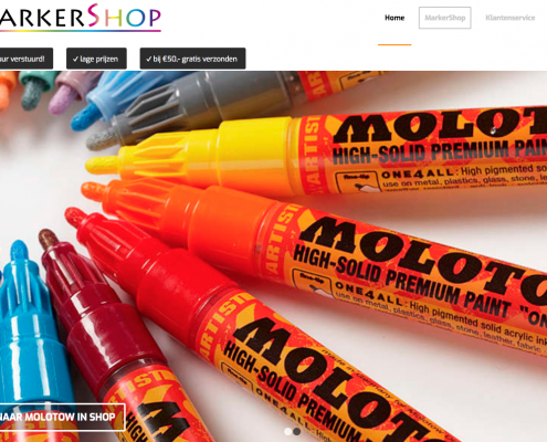 MarkerShop: professionele markers en stiften